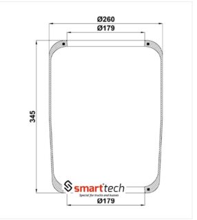 ПНЕВМОБАЛЛОН ST 701 IKARUS