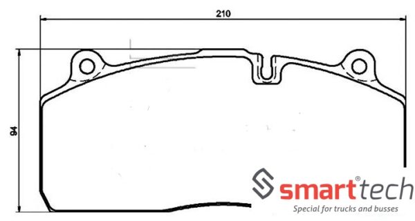 ДИСКОВАЯ ТОРМОЗНАЯ НАКЛАДКА  WV 29195 SAF кр.