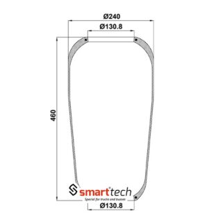 ПНЕВМОБАЛЛОН ST 720 MAN