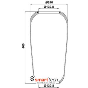 ПНЕВМОБАЛЛОН ST 720 MAN