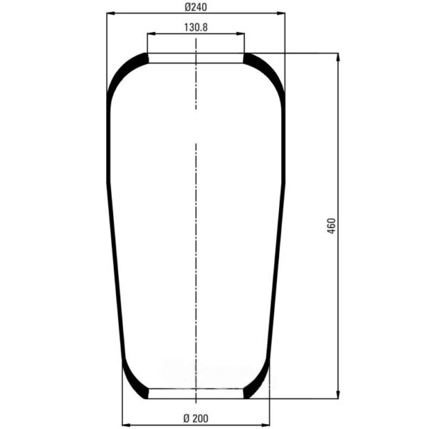 ПНЕВМОБАЛЛОН AX 8720